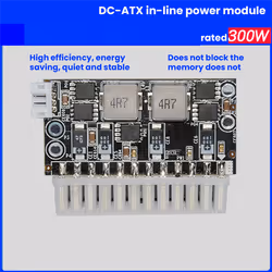 300W 12V DC5.5X2.5MM Input 24Pin MINI ITX DC ATX PC Power Supply