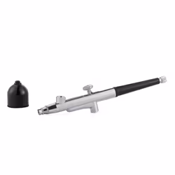 Single Action Airbrush 0.3mm Nozzles Airbrush Pen- Black
