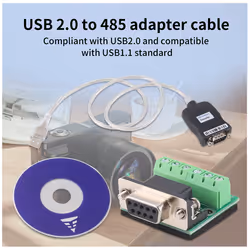 USB 2.0 to RS485 -485 RS422 -422 DB9 COM Serial Port Device