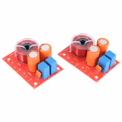 2Pcs 2 Way Diy Speaker Filter Circuit Treble Bass Frequency Divider