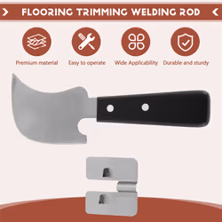 Quarter Moon Knife for Flooring Trimming Welding Rod, Vinyl Weld Tool