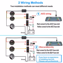for A810 X200 Omni M500 24H Parking Monitor Power Line(A)