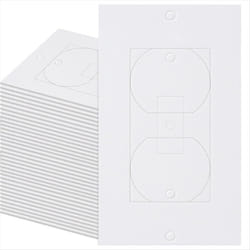 100Pc Electrical Outlet Insulation Pad, for Wall, Switch Socket Cover