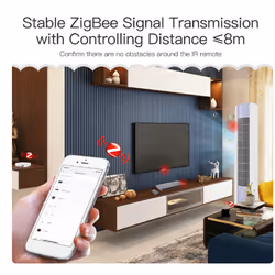 UFO-R11 ZigBee Air Conditioner TV IR Remote for Alexa