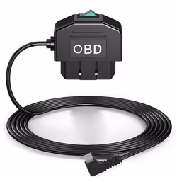 Dash Cam OBD Hardwire kit,with OBD Power Cable 12-24V to 5V/3A