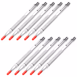 10 Pieces Tungsten Carbide Scriber with Magnet Aluminium