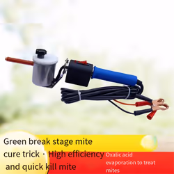Upgraded oxalic acid evaporator, bee and mite atomizer