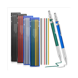 2 Pcs Welders Pencil with 48 PCS Round Refills Mechanical Pencils