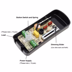 220V Foot Dimmer Switch Foot Operated LED Dimmer Switch