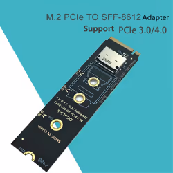 M.2 NVMe PCIe to Oculink Female Dock SFF-8612 Adapter