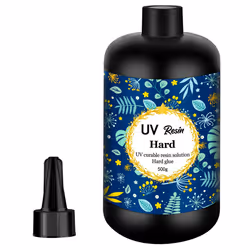 UV Resin 500G Transparent Ultraviolet Curing Clear Hard Type Resin