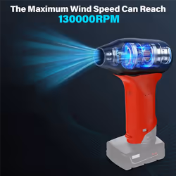Mini Jet Blower Violent Turbo Fan for 12V M12 Battery