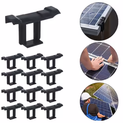 30Pcs Solar Panel Frames Water Drained Clip Thickness 30mm Tool