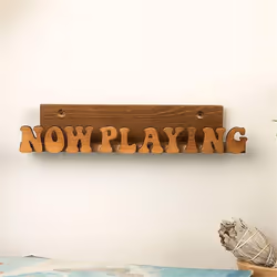 Now Playing Vinyl Record Stand Display Wall Mount