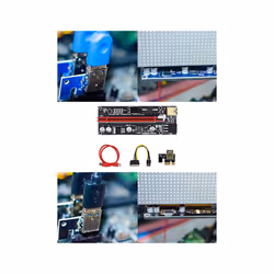 6 Pcs PCIE Riser Card for GPU Mining Powered Riser Adapter Card