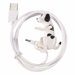 For Type-C Fast Charger Cable Humping Dog 1.2M Charging Cable White