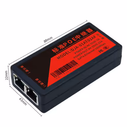 2 Port POE Extender 100Mbps with IEEE 802.3Af Standard