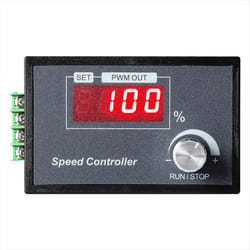 PWM DC Motor Speed Controller 6-60V 30A with Digital Display & PCB