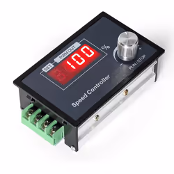 PWM DC Motor Speed Controller 6-60V 30A with Digital Display & PCB