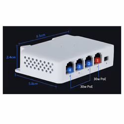 1Pcs 4 Ports 1 to 3 Port PoE Extender