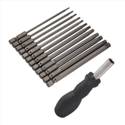 13Pcs 100mm Torx Long Screwdriver Bits Set,T6-T40, 1/4 Inch Hex Shank