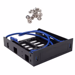 2 X USB 3.0 Front Panel with 3.5Inch Device/HDD or 2.5Inch Bracket