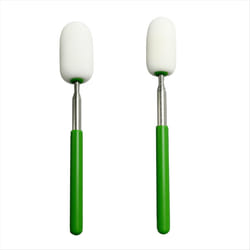 2Pieces Telescoping Sponge on Stick Pottery Sculpture