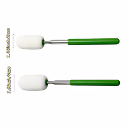 2Pieces Telescoping Sponge on Stick Pottery Sculpture