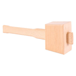 250mm Beech Solid Carpenter Wood Wooden Mallet Hammer Handle Tool