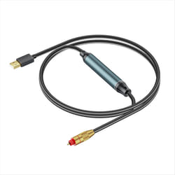USB to Optical Audio Adapter USB A to Fiber Optic Audio SPDIF Port