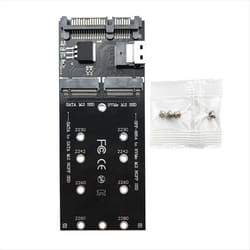 M.2 SATA ngff SSD to SATA + M2 NVME SSD to SFF-8654 Converter