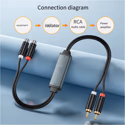 3.5mm Audio Isolator Audio Common Ground Isolator