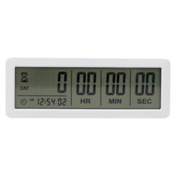 999 Days Count Down Clock for Graduation Lab Kitchen (White)