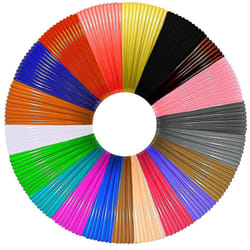 PLA Refills 20 Colors, 16 Ft Per Color Total 320 Ft