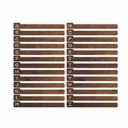 26PCS Record Dividers, Alphabetical Vinyl Record Storage Dividers A-Z