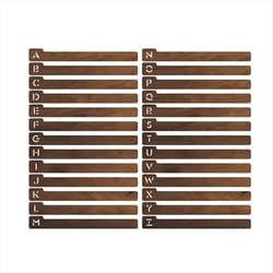 26PCS Record Dividers, Alphabetical Vinyl Record Storage Dividers A-Z