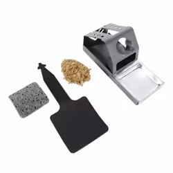 T12 Soldering Iron Station with Insulation Pad Brass Wire Ball Tip