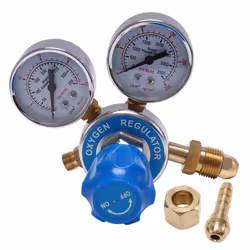 Oxygen Gas Bottle Regulators O2 Reducing Pressure Inhaler Double