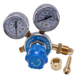 Oxygen Gas Bottle Regulators O2 Reducing Pressure Inhaler Double