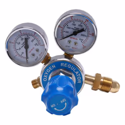 Oxygen Gas Bottle Regulators O2 Reducing Pressure Inhaler Double