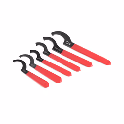 6 Pieces Spanner Wrench Set Adjustable Coilover Wrench Spanners Hook