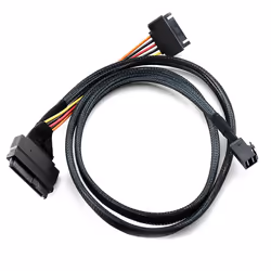 Built-in 12G SAS HD to U.2 36P SFF-8643 to SAS U.2 SFF-8639 Cable