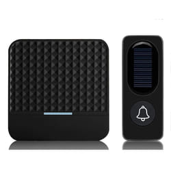 Wireless Solar Doorbell IP65 Waterproof 300M Doorbells Chime -EU Plug