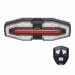 New bicycle turn tail light night riding mountain bike tail light
