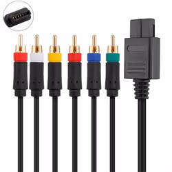 RGB/RGBS Cable for N64 SFC SNES Video Console Without BNC Adapter