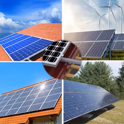 Solar Panel Mount Bracket with Mid for Trapezoidal Roof 35mm