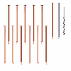 Copper Nails Kit to Killing Trees,3.5 Inch Pure Copper Nails Bulk