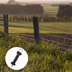 10 PCS Gate Handle for Electric Fence, Insulated Spring Tension