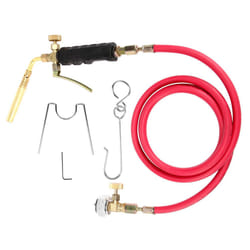 Brazing Welding Hose Torch MAPP Propane Soldering with 1.6M Hose