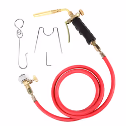 Brazing Welding Hose Torch MAPP Propane Soldering with 1.6M Hose